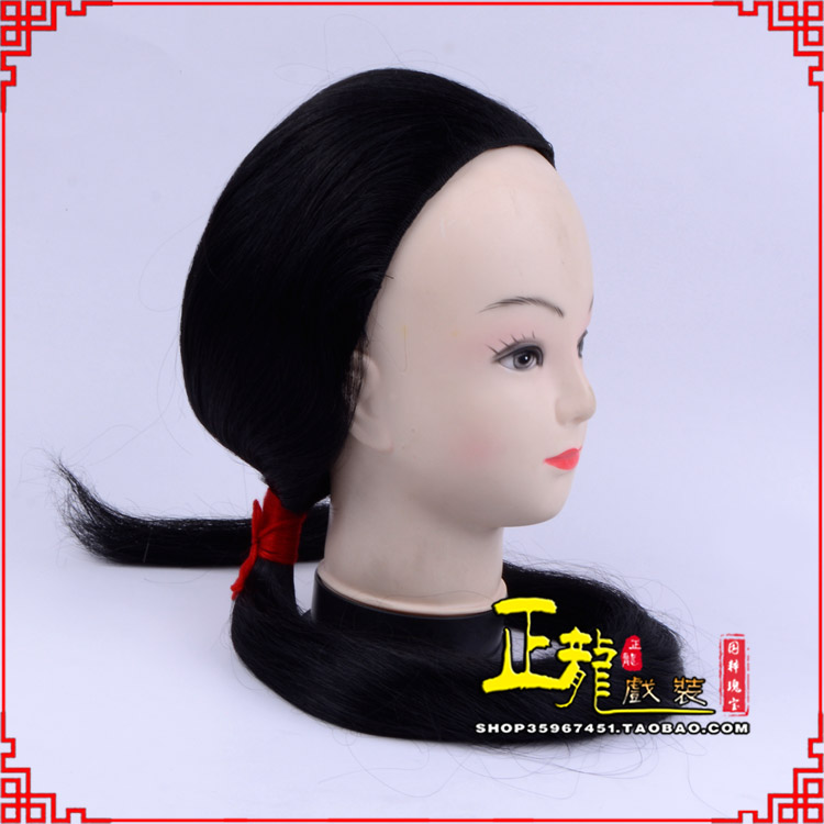 昌江古装影视演出头套花旦假发 真发古装发