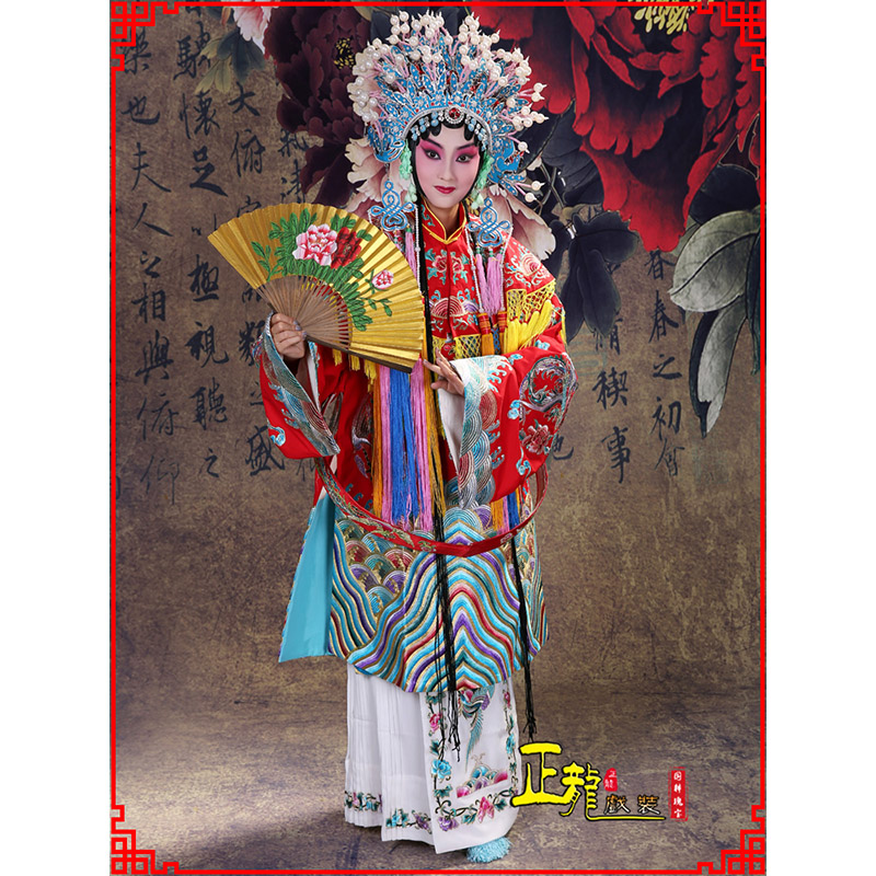 昌江凤袍杨贵妃贵妃醉酒 软绉团凤女蟒