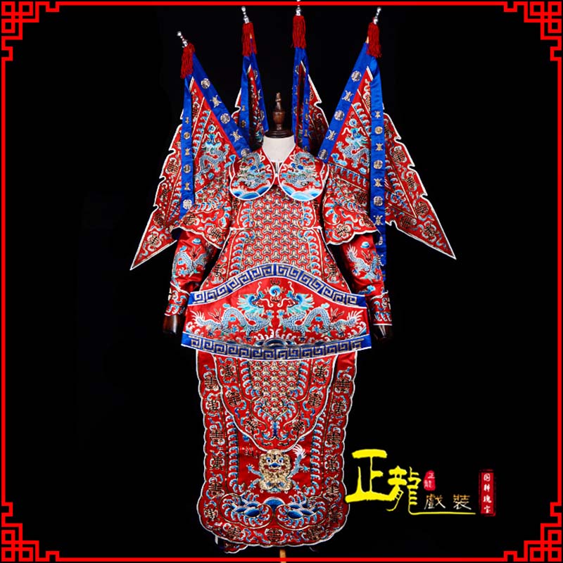 昌江武生戏服戏曲武将靠